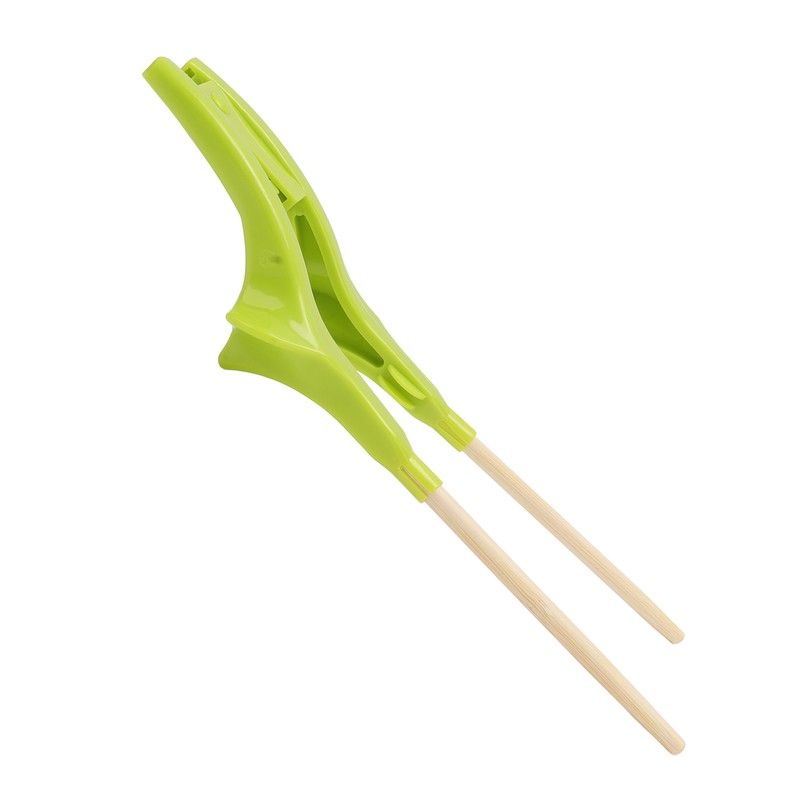 Disabled Chopsticks ABS and Bamboo Streamlined Anti Skid Learning Chopstick