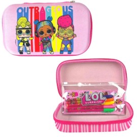 LOL Seopeuraijeu Stationery and Office Supply Pen Pink Set for school, and desk organization, writing planning or paper accessory, LOL Seopeuraijeu Korean Import, and Desk
