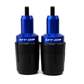 MOWOK Frame sliders For Yamaha MT03 MT-03 2025 2024 2023 2022 2021 2020 2019 2018 2017 2016 2015 2014 Motorcycle Accessories Crash Protection pad Falling Protector Frame Sliders MT 03 (Blue)