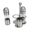 Stainless Steel Seasoning Bottle Multipurpose Food Grade Refillable Rustproof Salt