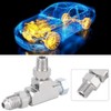 Qiilu Tee Adapter, 1/8" Npt Tee Fitting 3 Way 1/8"