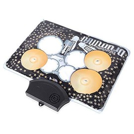 Novelty New Music Play Mat Musical Mini Drum Set Great Gift for Collector
