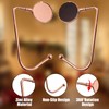 4PCS Christmas Stocking Holders Hangers Hooks for Fireplace Mantel Hooks
