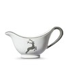 GMUNDNER KERAMIK Gravy Boat Capacity: 0.2 Litres Grey Deer Crockery