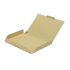 Earth Cardboard, Standard Mailing Box, 100 Sheets, 6.6 x 4.5 x 0.2 inches (16.8 x 11.3 x 0.6 cm), Brown, Lightweight, Postcard, Cardboard, Packaging, Shipping [0463]