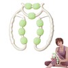Massage Roller Legs 9Räder - Lipedema Massager with Stainless Steel