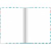 RNKVERLAG 46751 Notebook "Flamingo Blue" Dotted DIN A5 96 Sheets