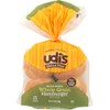 Udis, Buns Hamburgr Whole Green 4 Count, 10.8 Ounce