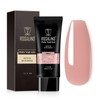 ROSALIND Pink Poly Nail Gel, 80ml/2.7oz Pink Color Poly Extension