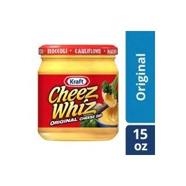 Whiz Original Cheese Dip, 15 oz Jar (Pack of 6) L8