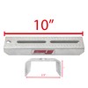 Extreme Max 3006.7032 10" Galvanized Swivel-Top Bunk Bracket with Hardware