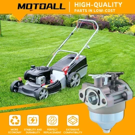 MOTOALL GCV190 HRX217 Carburetor for Honda GCV 190 GCV190LA GCV190A HRX217K1 HRX217K2 Lawn Mower Replace 16100-Z0Y-813 Pressure Washer with 16952-Z8B-000 Engine Fuel Filter
