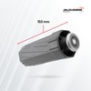 Roller capsule for octagonal roller shutter shaft/steel shaft SW60 including