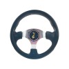Huskey 12.5" Carbon Fiber Finish Golf Cart Steering Wheel For