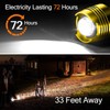 Gold Clog Lights 2PCS, Rechargeable LED Shoe Clips with 3