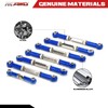 RCAWD Adjustable Aluminum Turnbuckles/Camber Link with Rod Ends Sets for