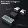 Ethernet Extender 10Gbps, 2 Pack Ethernet Coupler for Cat8 Cat7
