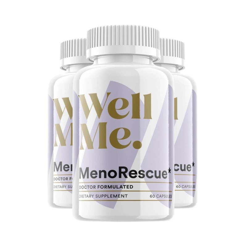 3-Pack Wellme. Menorescue Pills - Meno Rescue Dietary Supplement -