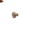 Infinity Decor Antique Hammered Pattern Mushroom Cupboard Knob 38mm Pull