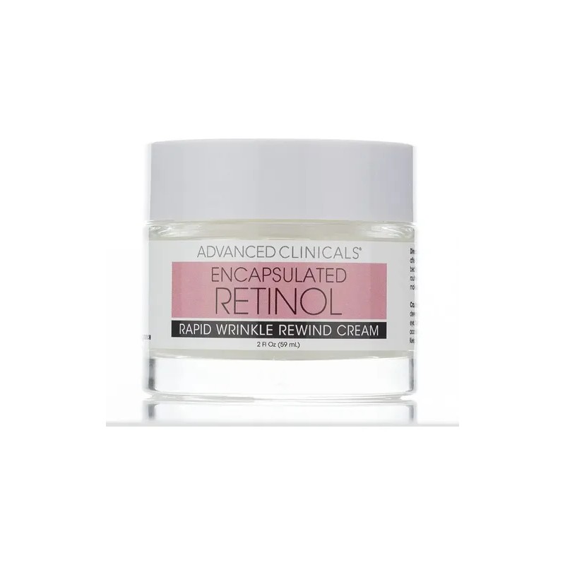 Advanced Clinicals Crema Facial Con Retinol Encapsulado