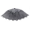 Rubber Fishing Net Replacement Clear Black Folding Fishing Net for