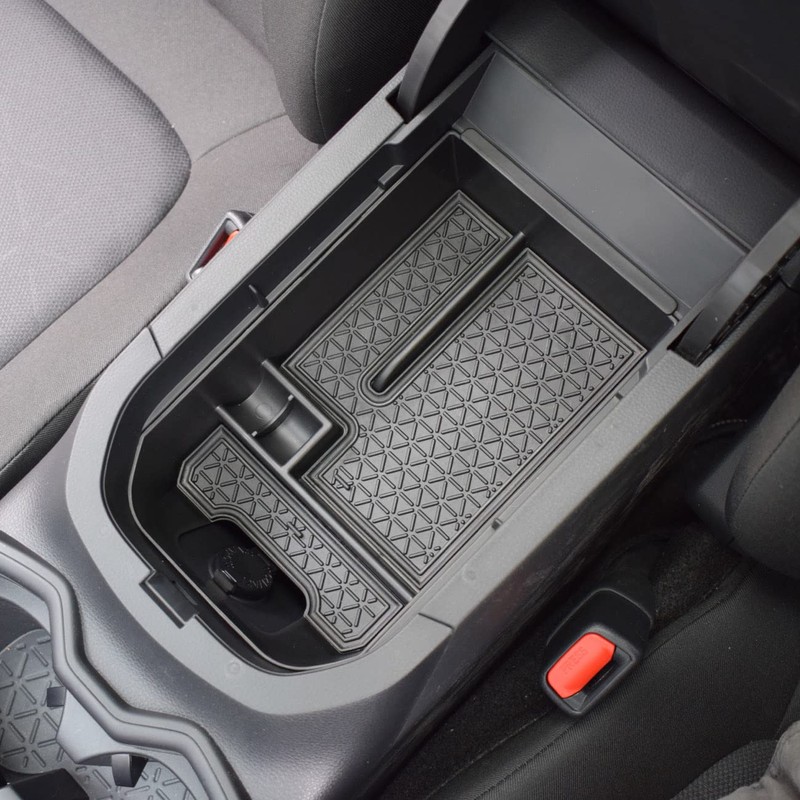 TACOBRO 2PCS Center Console Organizer Tray Compatible with Toyota RAV4