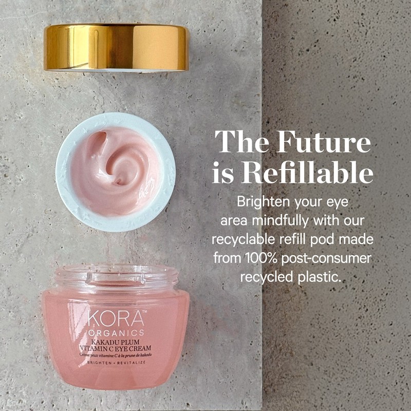 KORA Organics Kakadu Plum Vit C Eye Cream Refill 15ml