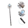 Ipetboom 4pcs Long Hair Chopstick Spider Hair Stick Hair Bun