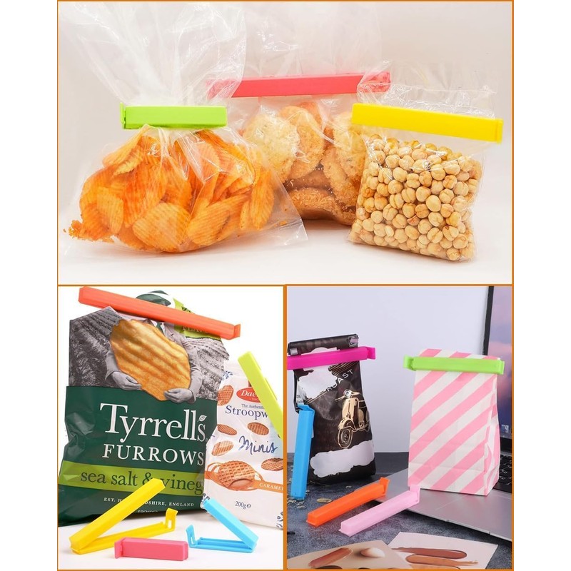 30 Piezas Pinzas Para Bolsas De Alimentos,Clips Para Bolsas De
