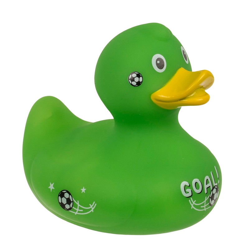 MIK funshopping Bath Duck Squeaky Duck Bath Toy (Duck Football)