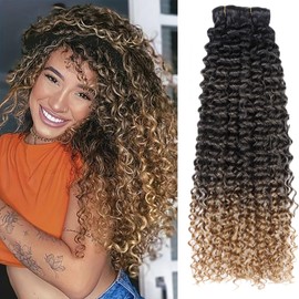 26 Inches Clip in Hair Extensions Synthetic hair Clip in 174G 6Pcs/Lot Japanese Heat Resistant Fiber Hairpieces for Women (MT1B/27#, ANJO 26 inch)