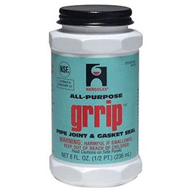 OATEY 15510 Grrip All-Purpose Pipe Joint & Gasket Seal, 4 Oz.