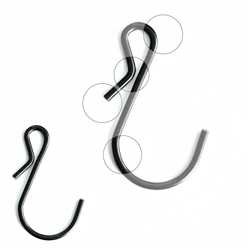 XINGSUI 40 Pieces s Hooks, Detachable Metal Hooks, Multifunctional Hooks