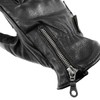 Komine GK-263 Motorcycle Leather Gloves Black M