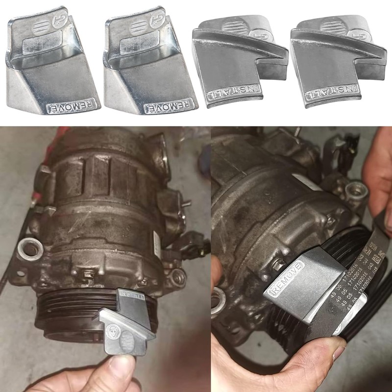 WIYETY 2 piece assembly tools: belt removal/installation disassembly tool assembly