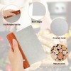 Vicloon Dough Scraper Cutter, 2 Pcs Stainless Steel Dough Scraper
