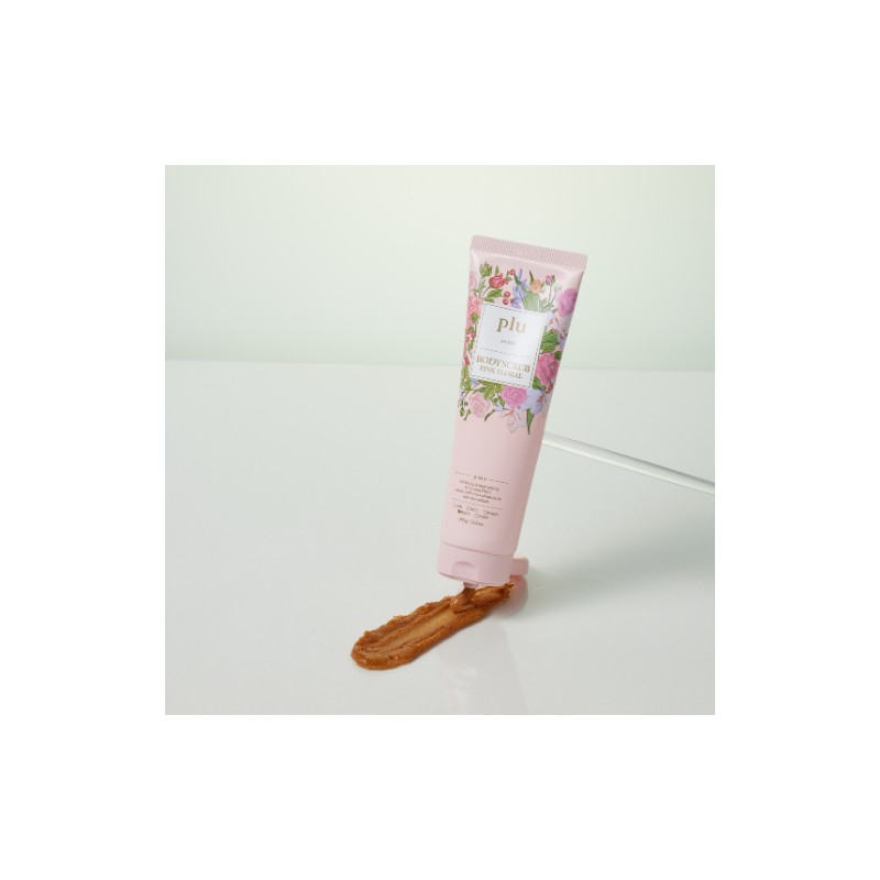 plu [plu]3-in-1 Body Scrub #Pink Floral