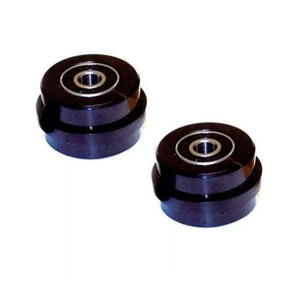 TM Designworks Powerlip Chain Roller Kit Lower Upper Black LTR450
