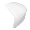 Side Mirror Cover Exterior Rearview Mirror Cover Cap Unpainted White
