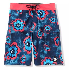 Volcom July 4th Mod Board Shorts - NWT Mens Size 36 Blue / Multi - #44794-F3