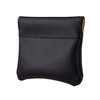 Travelambo Leather Squeeze Coin Purse Pouch Change Holder For Men