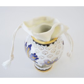 未来創想 C-01 アイリス ミニ骨壷 七宝シリーズ 納骨袋付き 手元供養