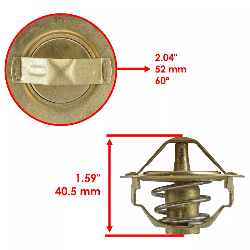 Caltric Thermostat for Kawasaki Vulcan 1600 Classic VN1600 2003-2008