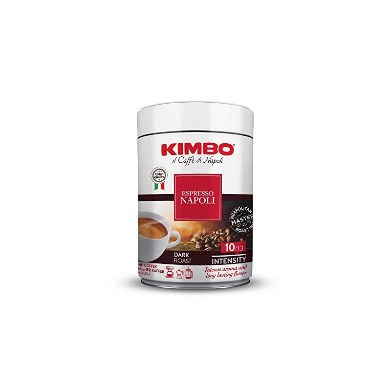Kimbo Espresso Napoletano - Ground Coffee - Blended and Roasted