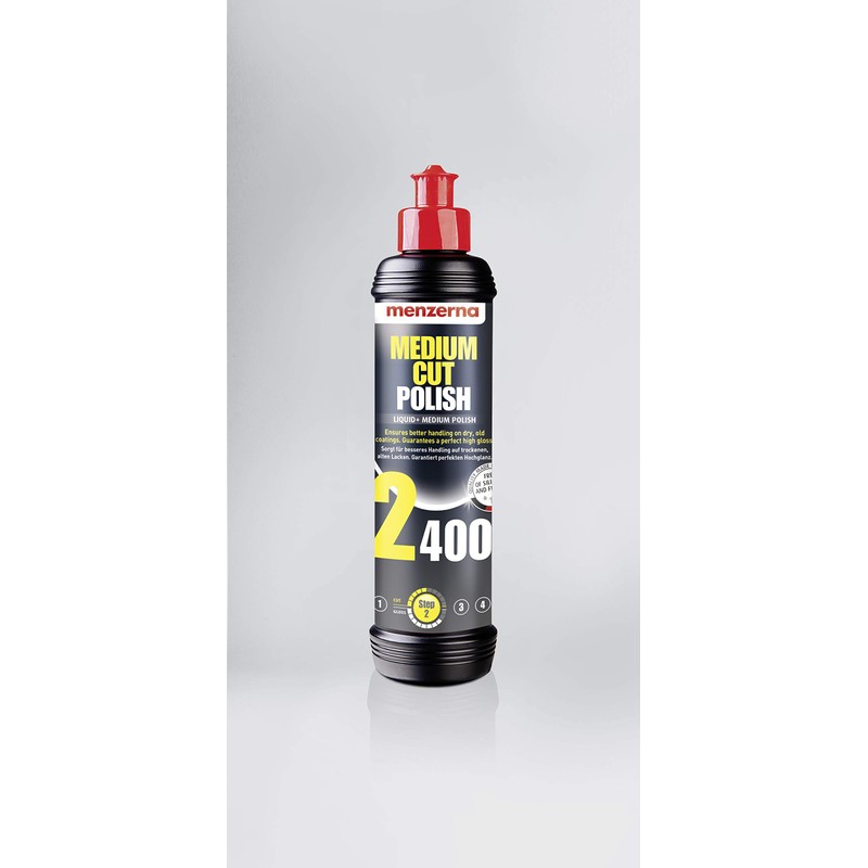Menzerna Medium Cut 2400 250 ml (Pulimento Medio) Para pinturas
