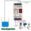 Stropum AC 220V Sump Pump Float Switch Controller,Automatic Water Level