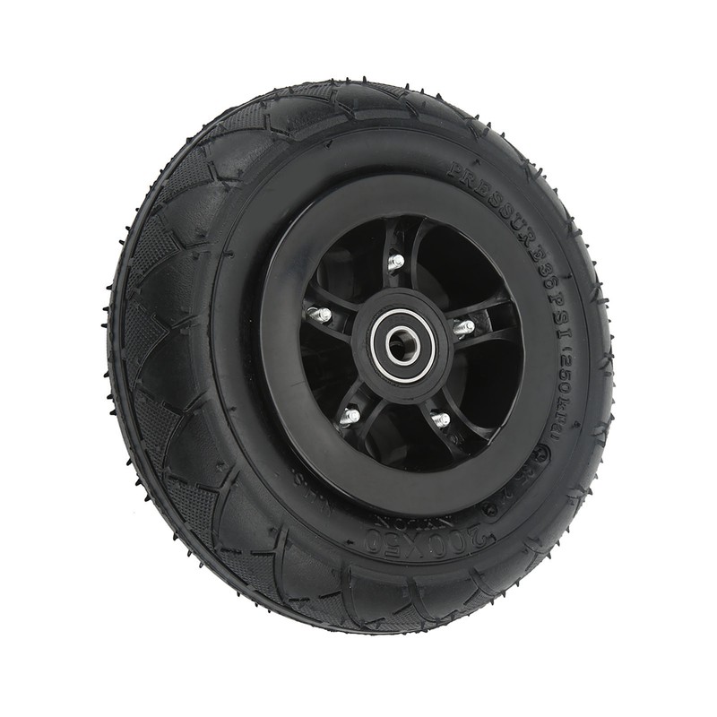 Mountain Skateboard Wheel 8in with Pneumatic Tire Mountain Scooter Wheel
