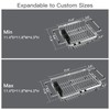 Small Expandable Over The Sink Dish Drainer Drying Rack In