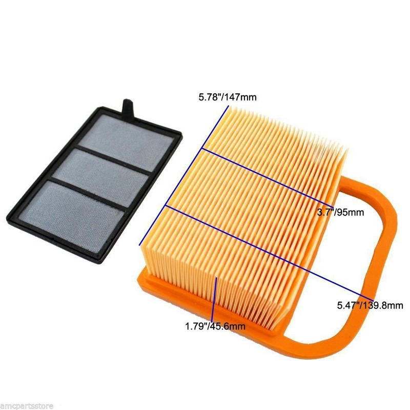 OxoxO Replace Air Filter + Pre Filter Fit for BR320