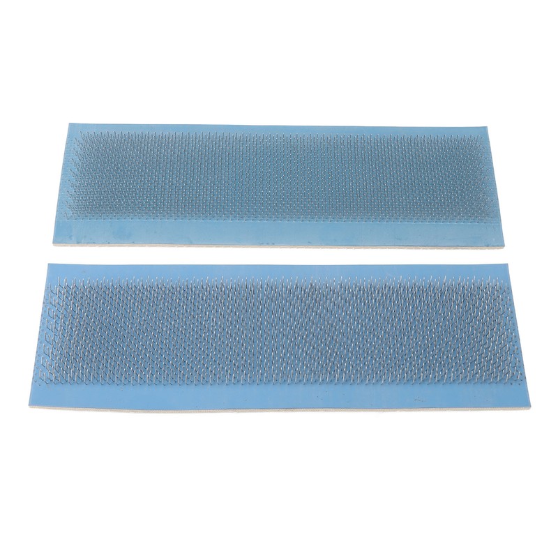 2pcs Hair Holder Dragging Mat Stainless Steel Needle Hair Extensions